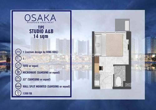 Апартаменти Osaka Riverview Тангеранг Екстер'єр фото